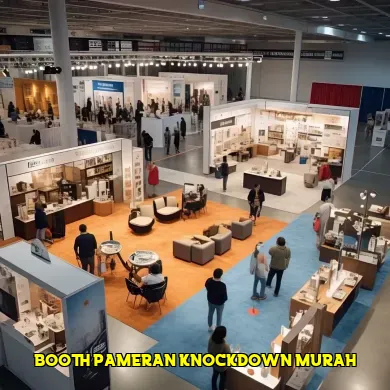 booth pameran knockdown murah